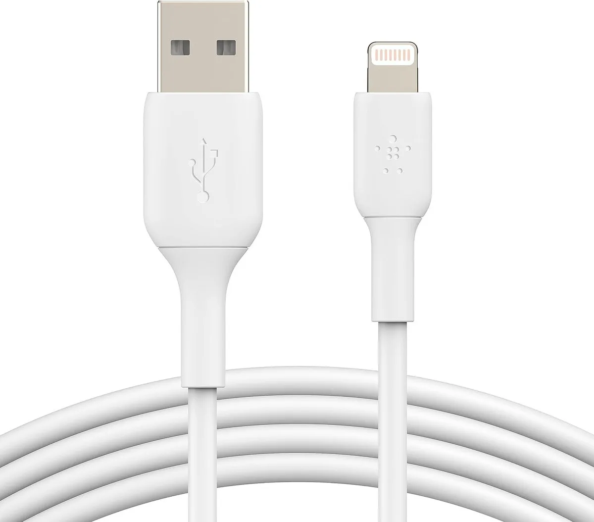 MCHOSE MCHOSE BoostCharge Lightning Cable 9.8ft MFi Certified White — product photo