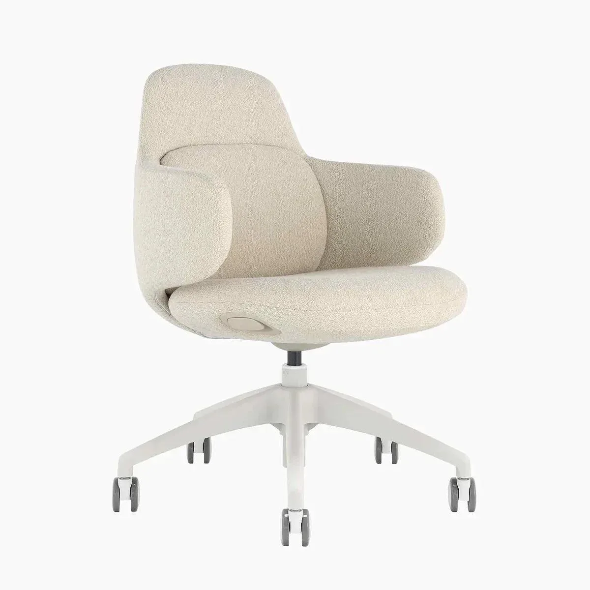Desky Desky Arco Office Chair Cream office furniture — product photo