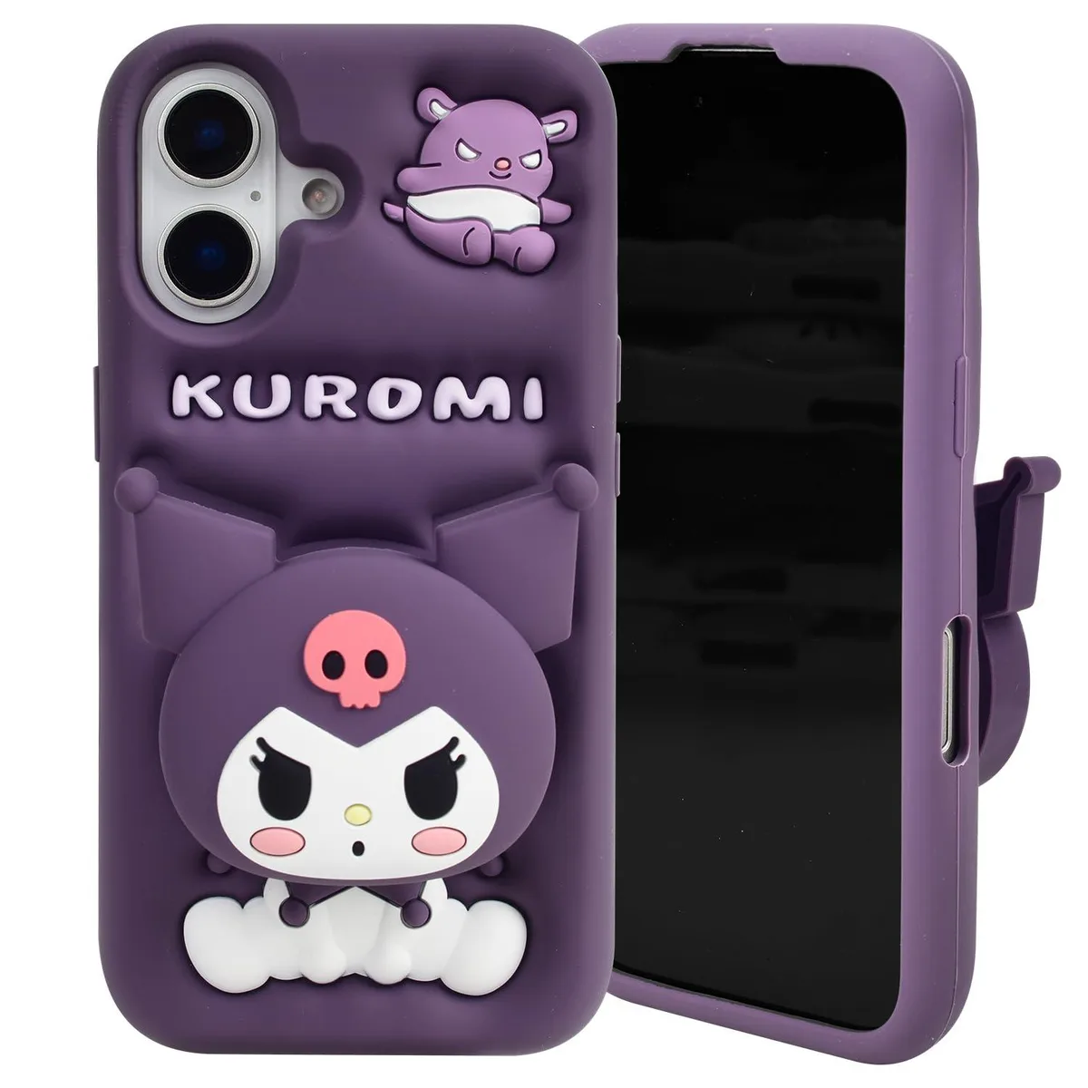 SOEWIOU SOEWIOU MY-0200 iPhone 16 6.1" 2024 Silicone Case Kurom — product photo