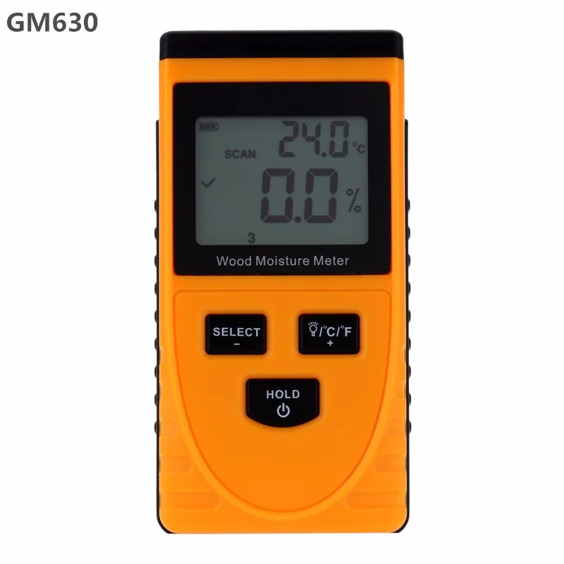 TeKit TeKit GM630 Digital Wood Moisture Meter 0-50% 0-50°C — product photo