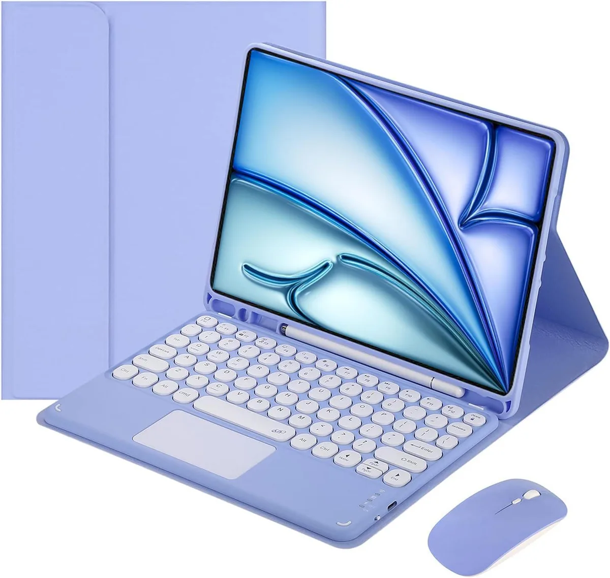 Timoom Timoom Keyboard Case with Mouse for iPad Air 11/10.9 Purple — product photo