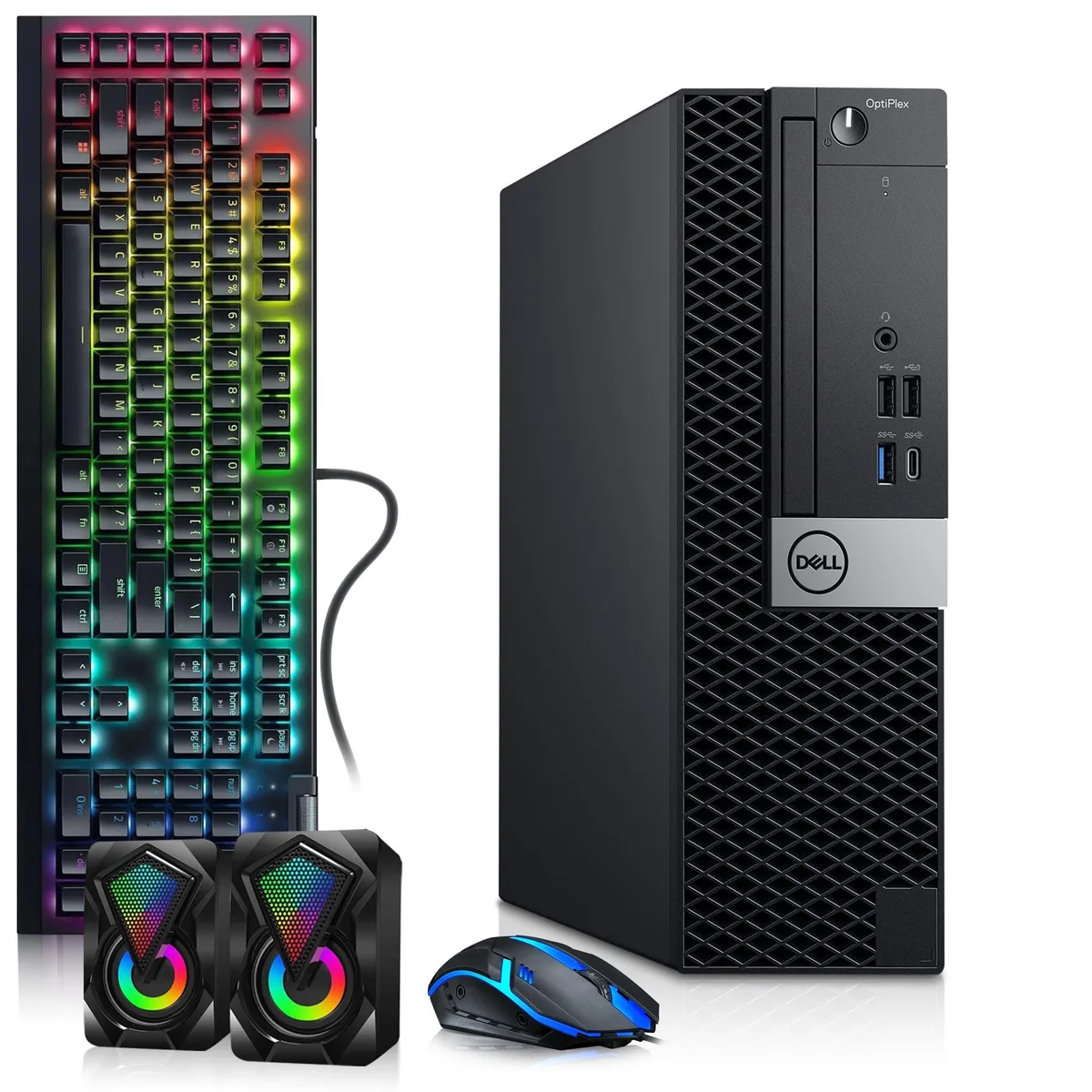 DELL DELL OptiPlex SFF Desktop PC i5-9500 16GB 256GB GT 1030 Win 11 Pro — product photo