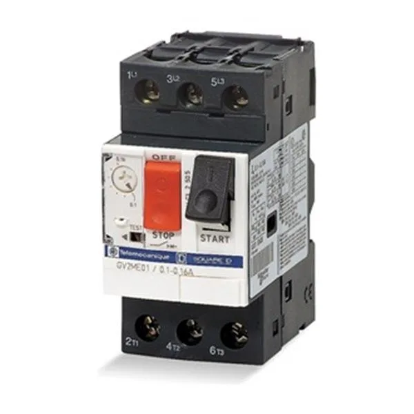 Schneider Electric Schneider Electric GV2ME04 Manual Motor Starter 3P 0.63A IP20 — product photo