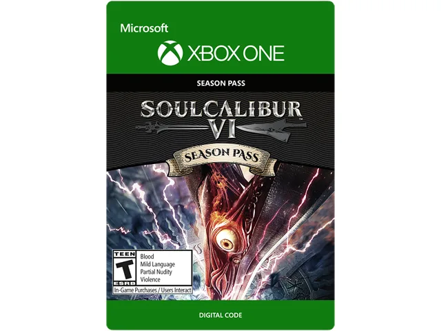 Bandai Namco Entertainment America Inc Bandai Namco Entertainment America Inc 7D4-00319 Soul Calibur VI Season Pass downloadable game — product photo