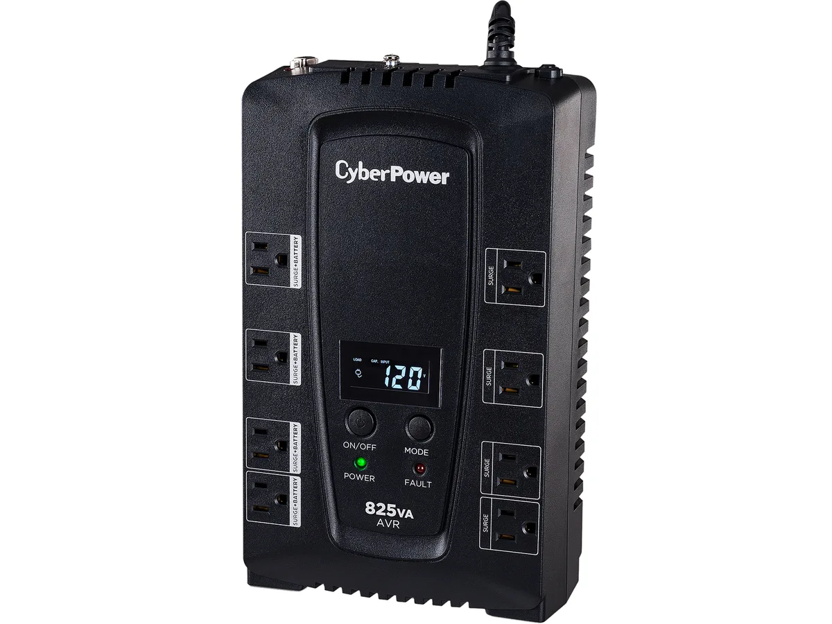 CyberPower CyberPower CP825AVRLCD UPS 825VA/450W 120V 8 Outlets LCD USB — product photo