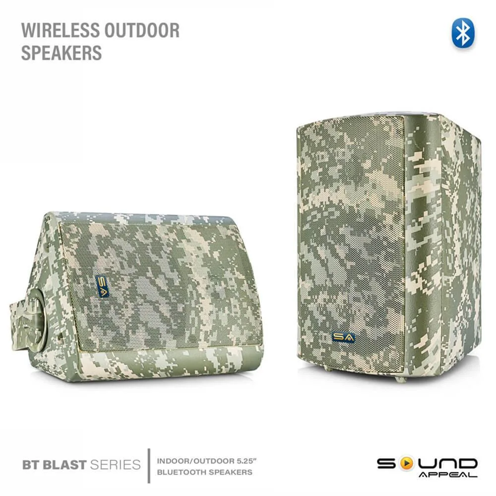 Sound Appeal Sound Appeal SABTCF5 Outdoor Bluetooth Speaker 5.25" White — product photo