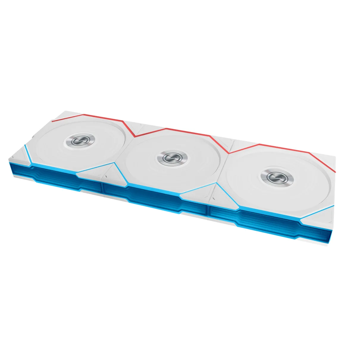 Lian Li Lian Li 12TL1W3W case fan 120mm triple pack white — product photo