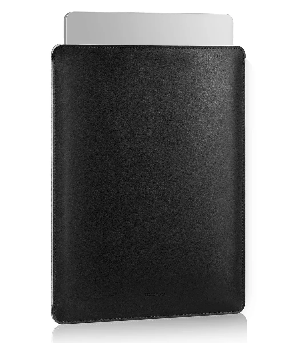 MoKo P840034691825 14" PU Leather Laptop Sleeve Bag — product photo