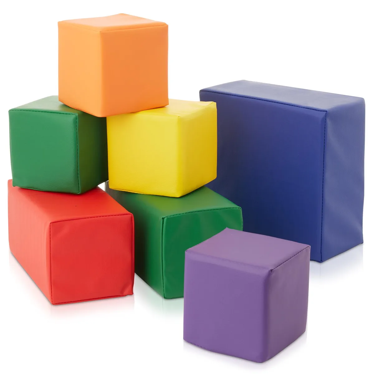 Casafield Casafield Large Toddler Foam Building Blocks 7-Piece Set — product photo