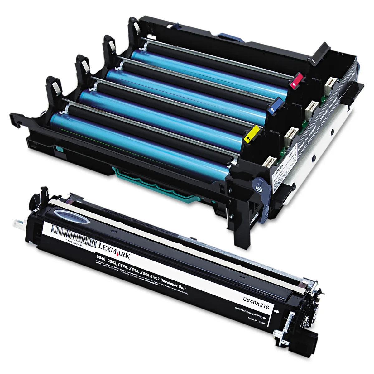 Lexmark C540X71G photoconductor unit in black finish