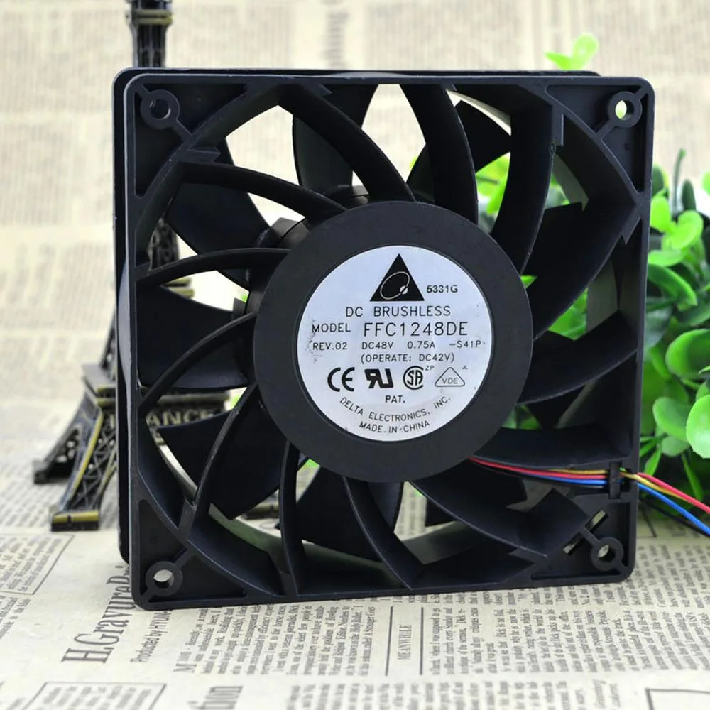OIAGLH OIAGLH 12038 12CM 48V 0.75A FFC1248DE case fan — product photo