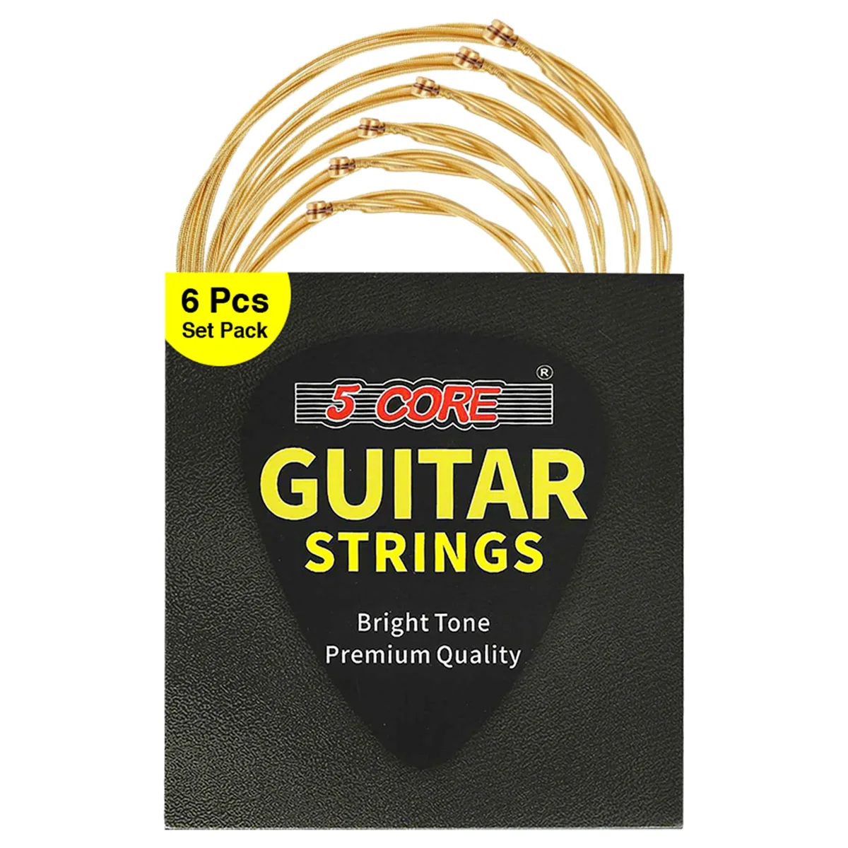 5 Core 5 Core GS AC BRSS HD Acoustic Guitar Strings Brass Medium Gauge — product photo