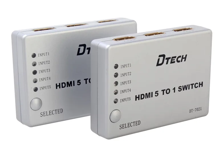 Transway's Marketplace Transway's Marketplace DT-7021 5-Port HDMI Video Switch Gray — product photo