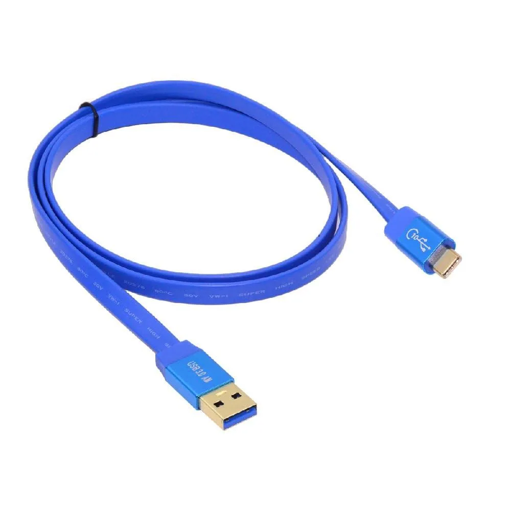 Fervit Fervit USB 3.1 10Gbps Type-A to Type-C cable 50cm blue — product photo