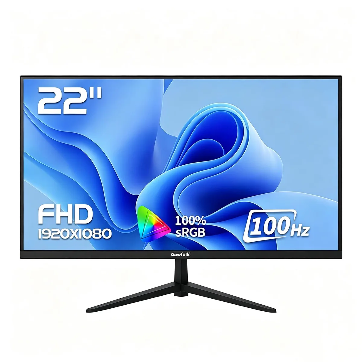 Gawfolk Gawfolk 22" 1920x1080 100Hz 1ms Gaming Monitor — product photo