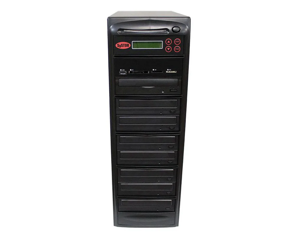 Systor Systor PMBC-7 Flash/SD/CF to CD/DVD Duplicator 1-7 Targets — product photo