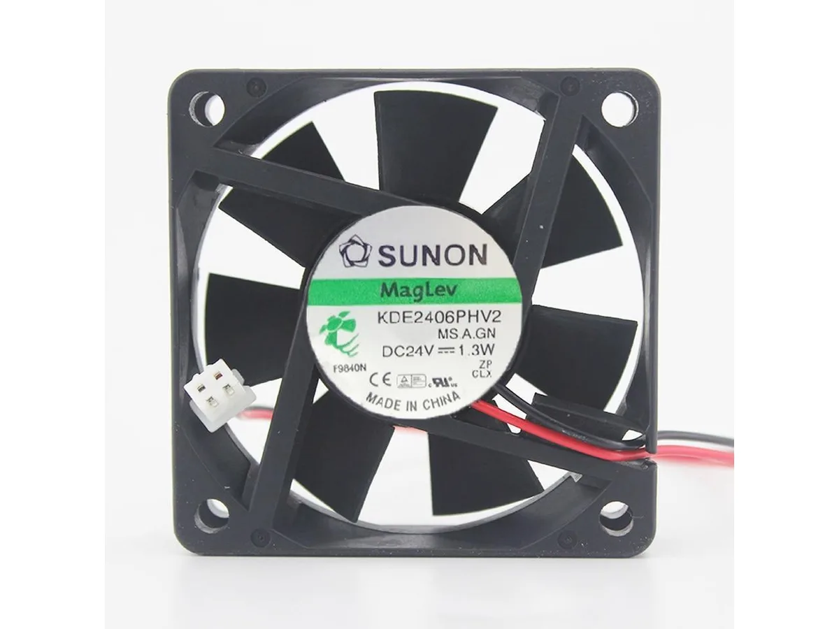 Fans Fans KDE2406PHV2 6015 60mm 24V 1.3W maglev axial case fan — product photo