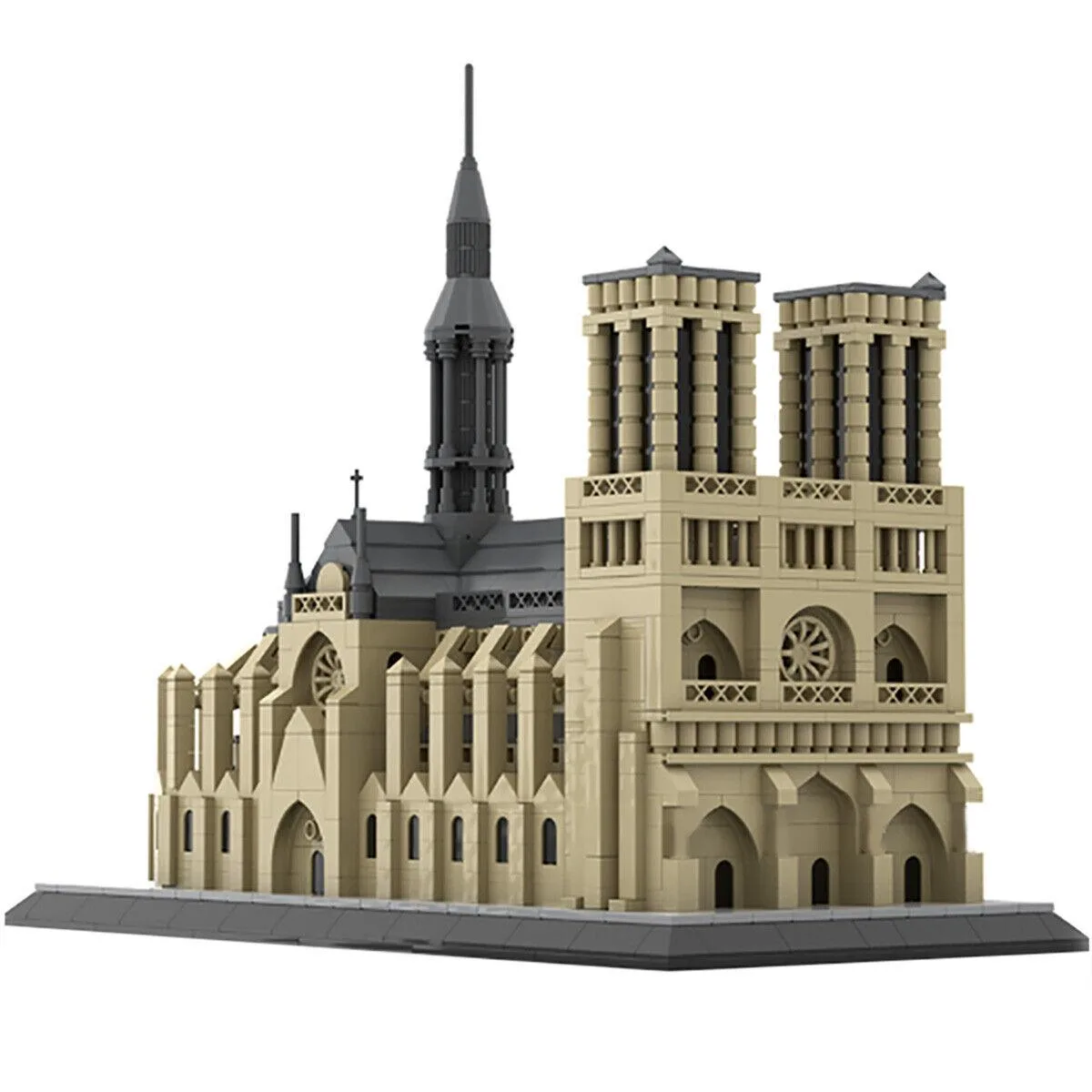 ZITIANYOUBUILD ZITIANYOUBUILD C4404 Medieval Cathedral Building Set 1770 Parts — product photo