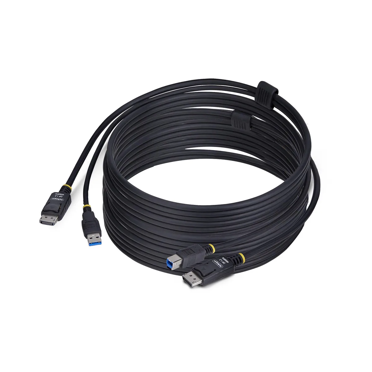 STARTECH STARTECH DU12210-KVM-CABLE 10ft DisplayPort USB 3.2 KVM cable — product photo