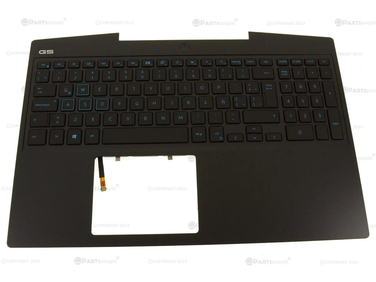 DELL DELL G5 5500 Palmrest Spanish Keyboard Assembly 5VJWC — product photo