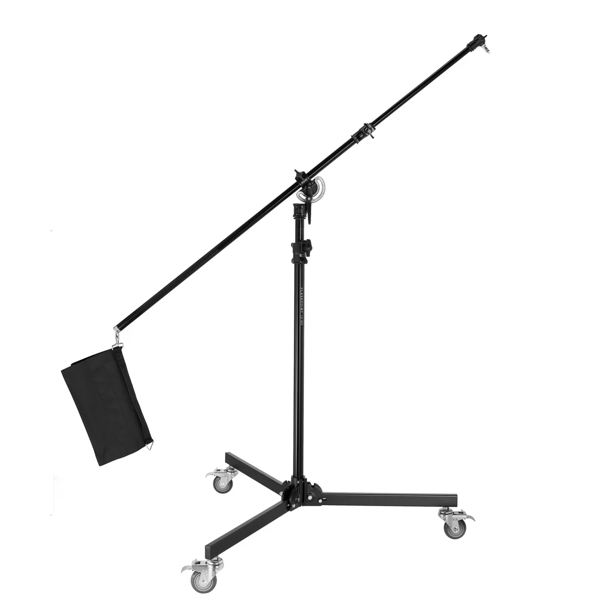 Flashpoint Brand Flashpoint Brand 12.8' Folding Wheeled Base Stand with Boom Arm — product photo