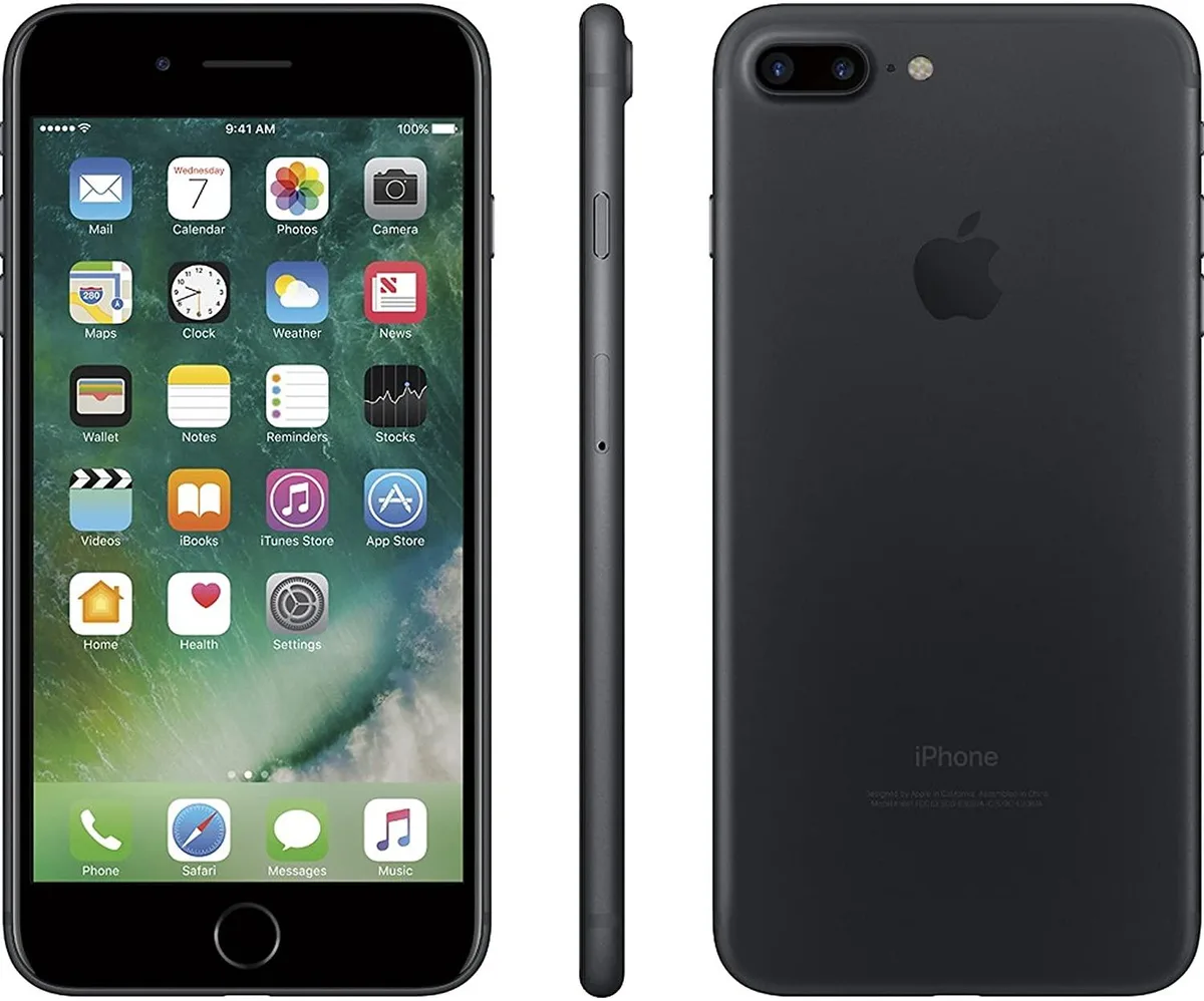 Apple Apple iPhone 7 Plus A1661 128GB Black 5.5" iOS 15.4 — product photo