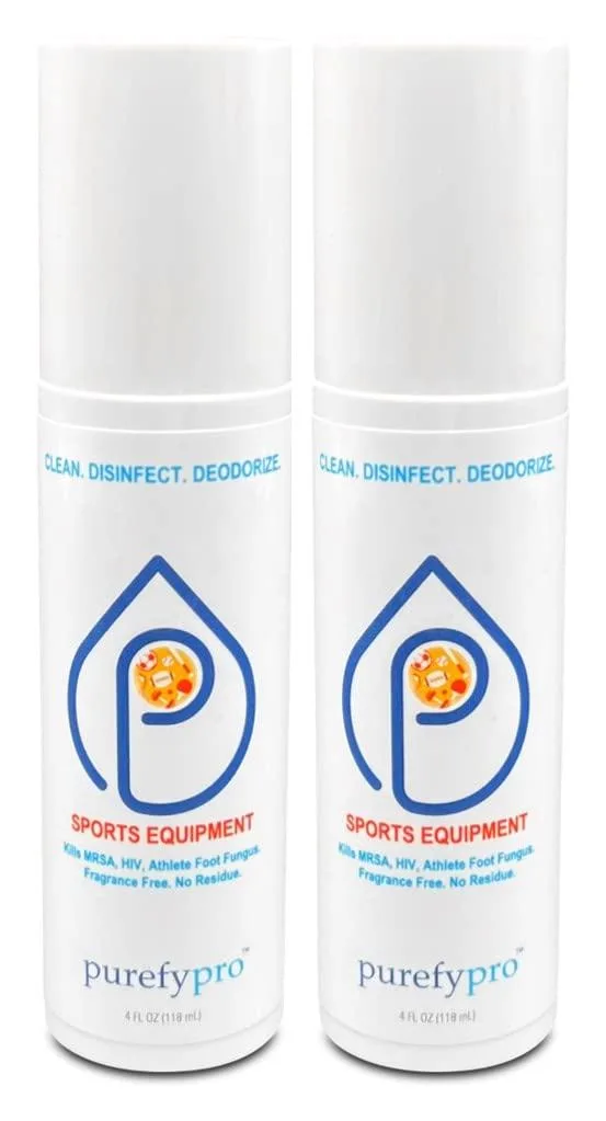 Two 4oz unscented disinfectant spray bottles
