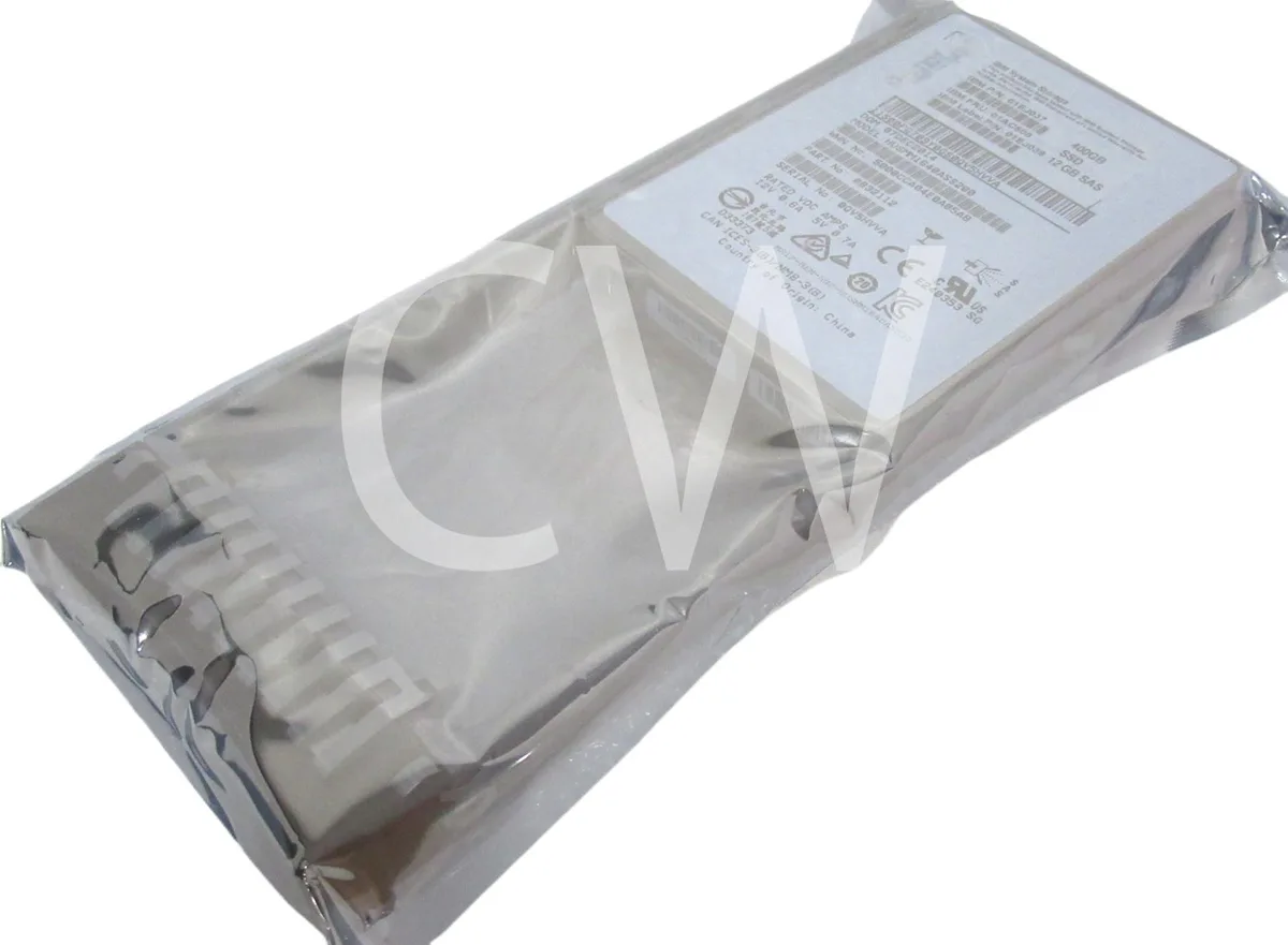 IBM IBM 01AC600 01EJ037 01EJ039 400GB MLC 12Gbps 2.5" SAS enterprise SSD — product photo