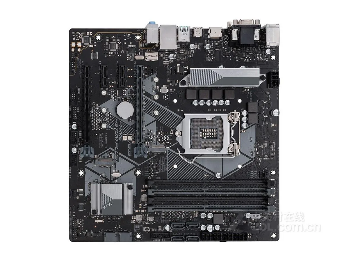 ASUS ASUS PRIME H370M-PLUS LGA 1151 H370 DDR4 64GB Micro ATX Intel motherboard — product photo