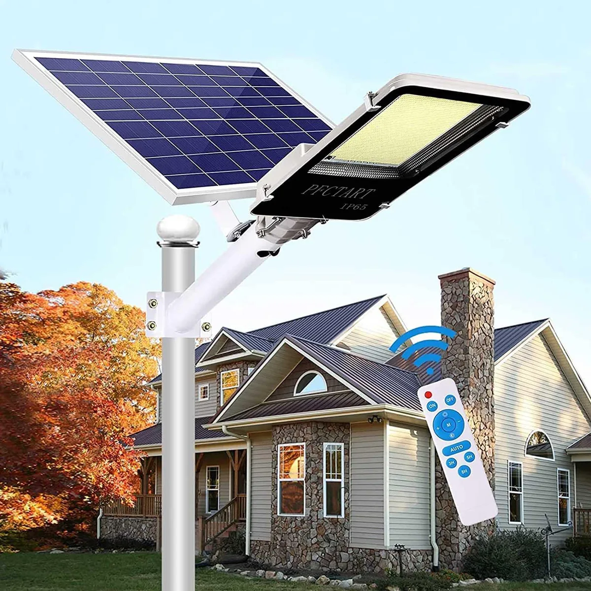 PFCTART PFCTART Solar Street Light 2000W Cool White IP65 — product photo