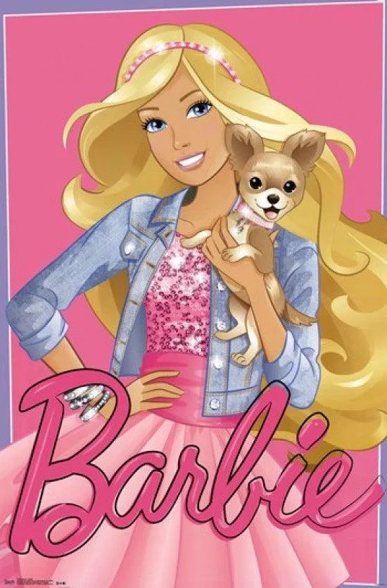 Barbie Estilo poster print 24 x 36 inches on premium heavy stock paper