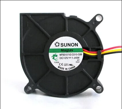 OEM Industries OEM Industries MF60151V2-C010-G99 60mm Maglev Fan 12V 1.05W 3-Pin — product photo
