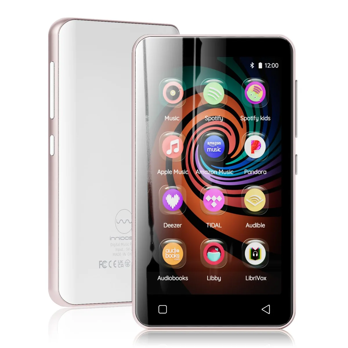  innioasis G3 160 GB 4.0" MP3 Player Pink — product photo