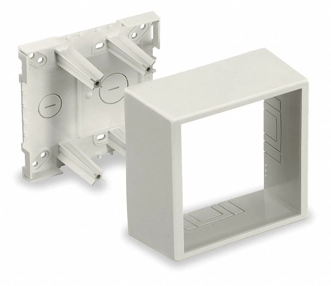 Hubbell Incorporated Hubbell Incorporated PDB12TGLV Undivided Box White PVC — product photo