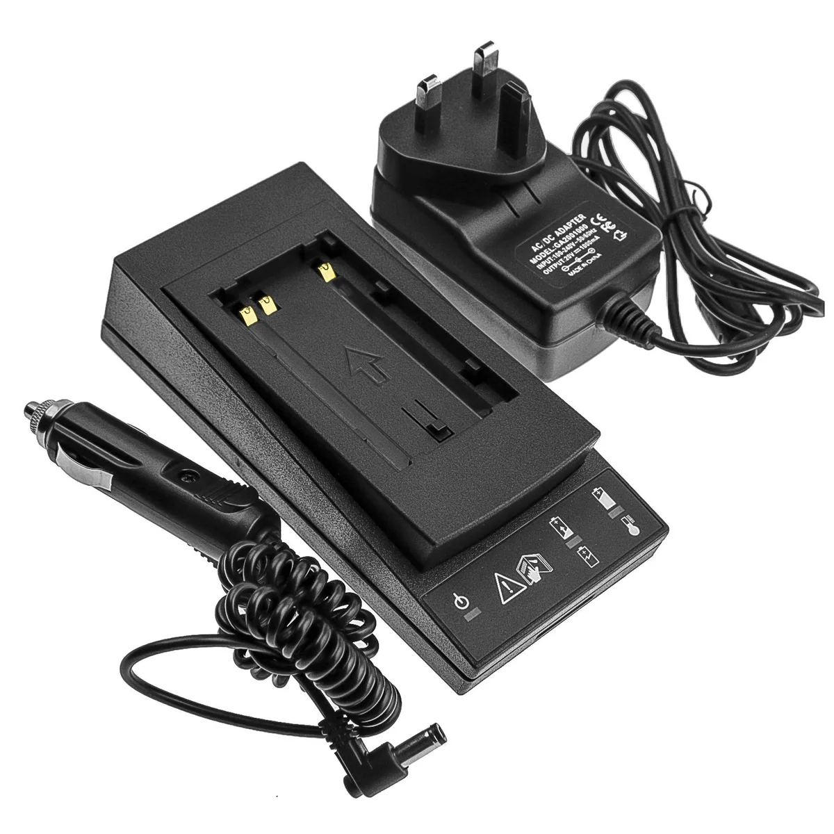 Cameron & Co Cameron & Co Battery Charger Leica TS12 Piper 200 GEB212 GEB90 UK Plug — product photo