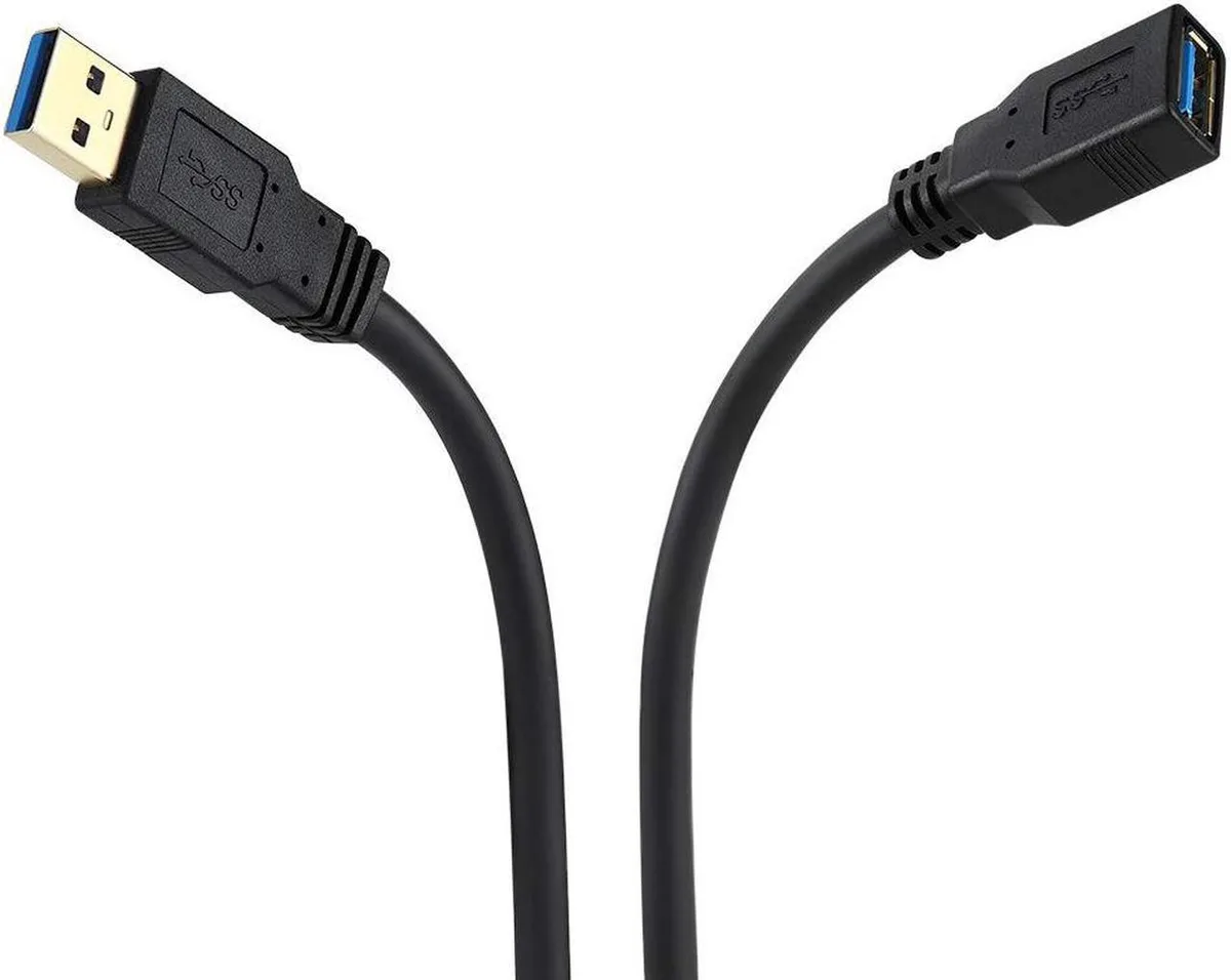 Vszerda Vszerda USB 3.0 Extension Cable 20 ft Type A Male to Female Black — product photo