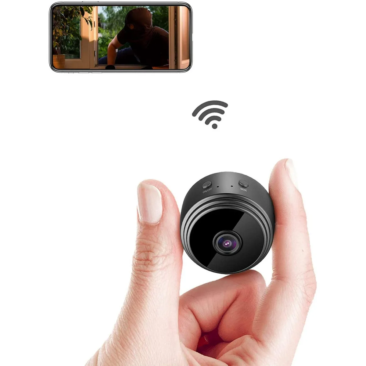 NShi NShi MZQ-0712 1080P WiFi Mini Security Camera — product photo