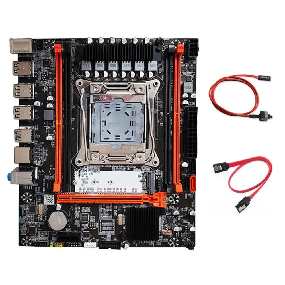 YINGHUA YINGHUA X99 server motherboard LGA2011-V3 DDR3×4 ECC M.2 NVMe SATA 3.0 — product photo