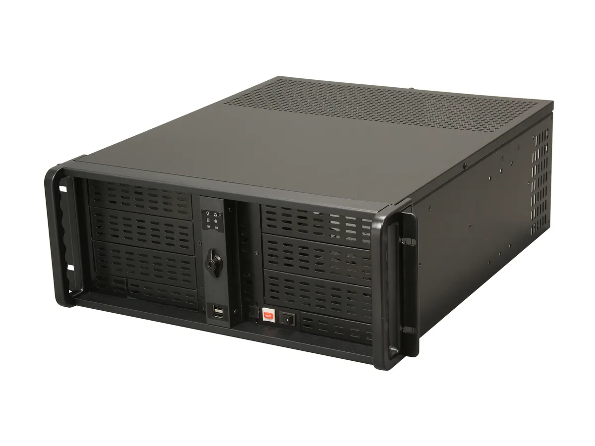 iStarUSA Inc. iStarUSA Inc. D-400-6-ND 4U rackmount server chassis 6×5.25" bays — product photo