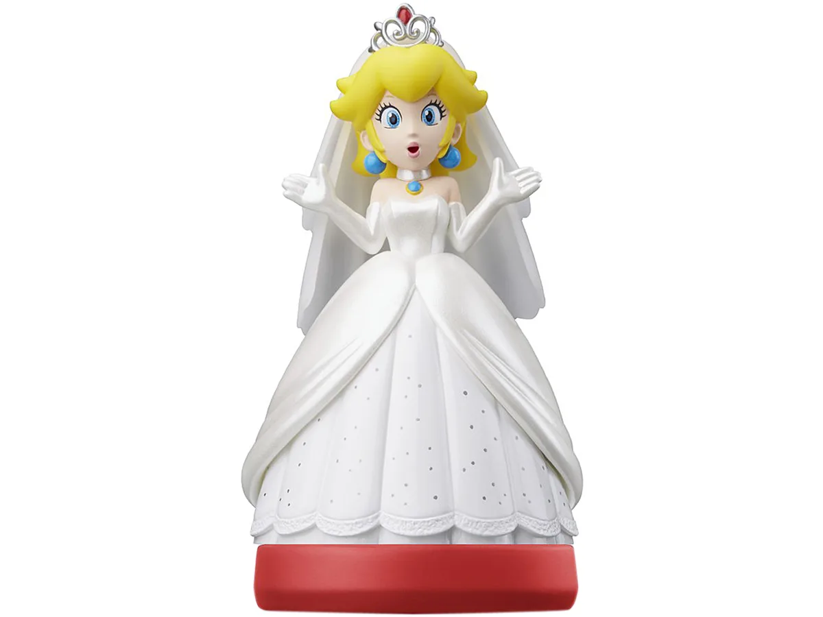 Nintendo Nintendo Peach Wedding Outfit amiibo Figure legacy nintendo — product photo