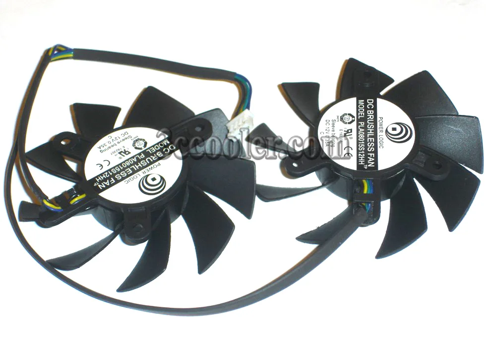 OEM Industries OEM Industries PLA08015S12HH 12V 0.35A 4-Pin CPU Cooler — product photo