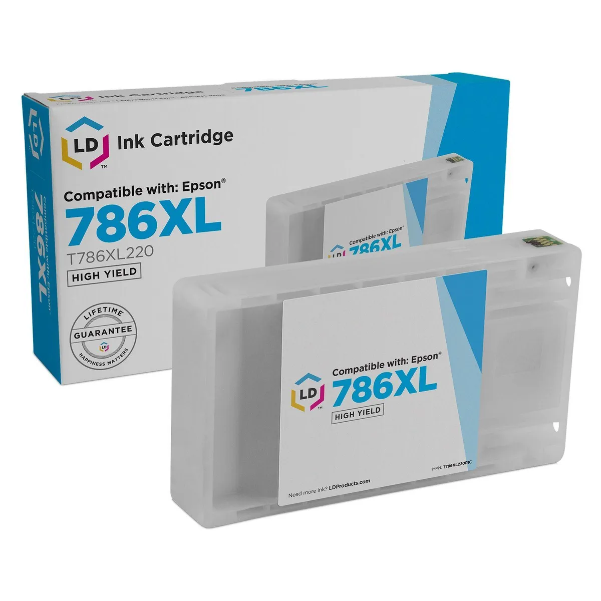 LD Products LD Products 786XL T786XL220 High Yield Cyan Ink Cartridge — product photo