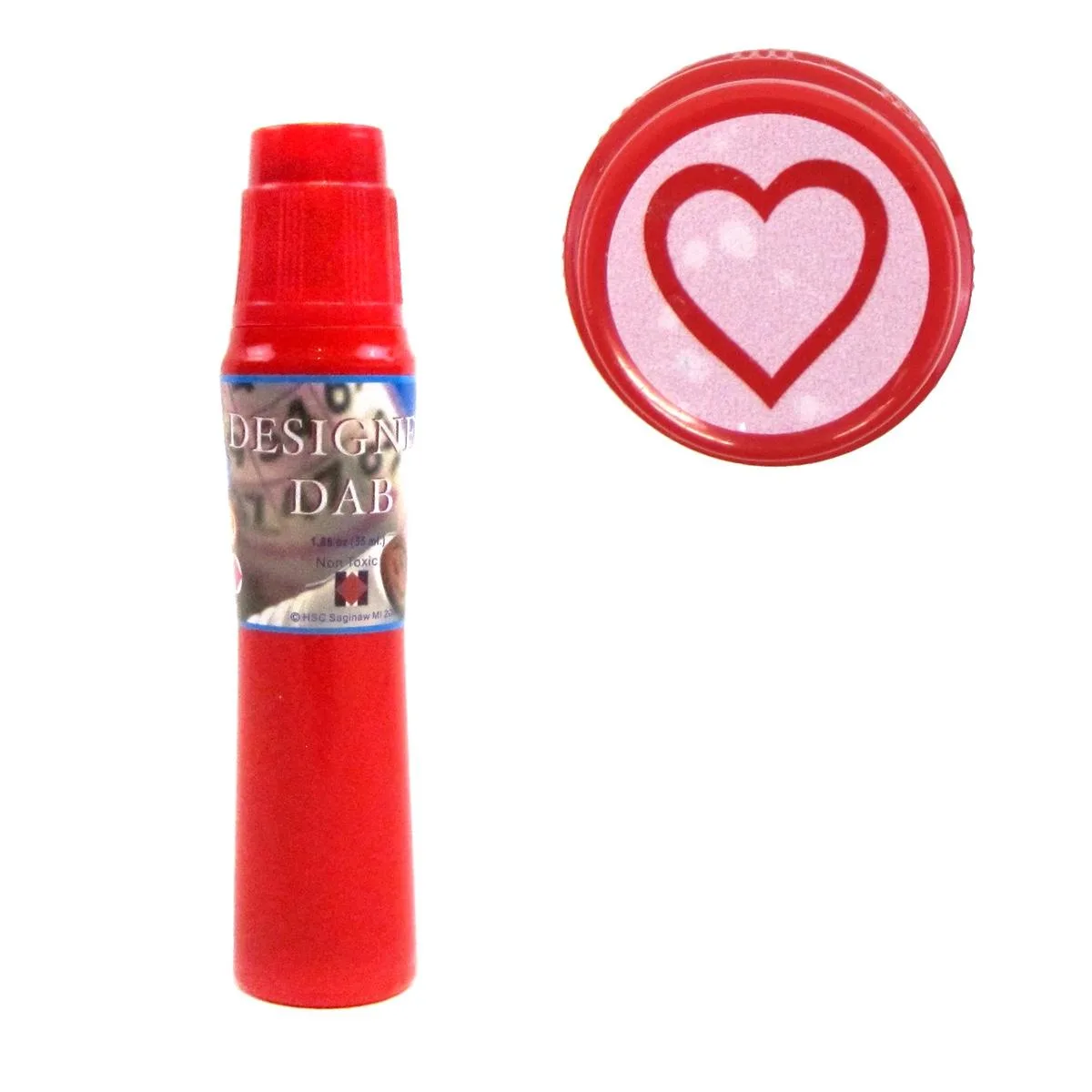 TreasureGurus, LLC TreasureGurus, LLC Red Heart Bingo Dauber 59651 game — product photo