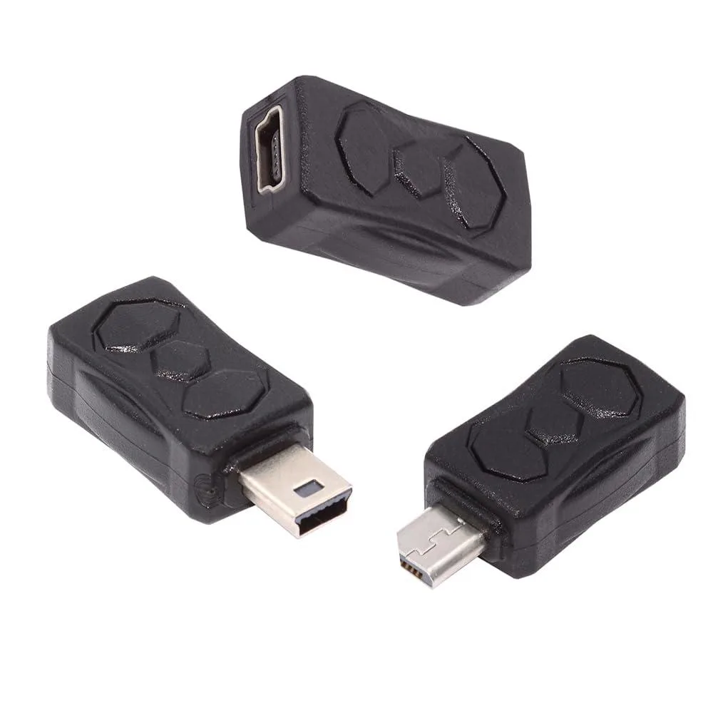 Fervit Fervit Micro USB 2.0 to Mini USB 5Pin Male to Female Extension Data Power Adapter — product photo