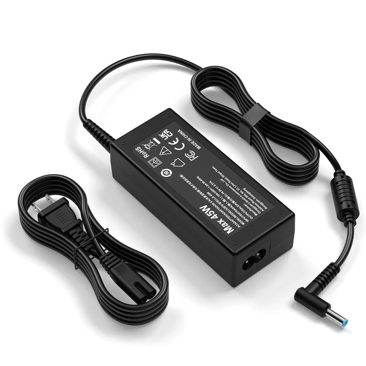  HP 45W AC Adapter Blue Tip 4.5*3.0mm — product photo