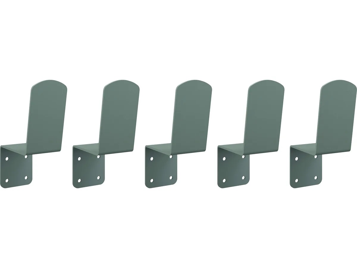 HON HON HONARMPULL5P8V Arm Door Pull 5 Pack 7.5" x 4.5" Textured Titanium — product photo