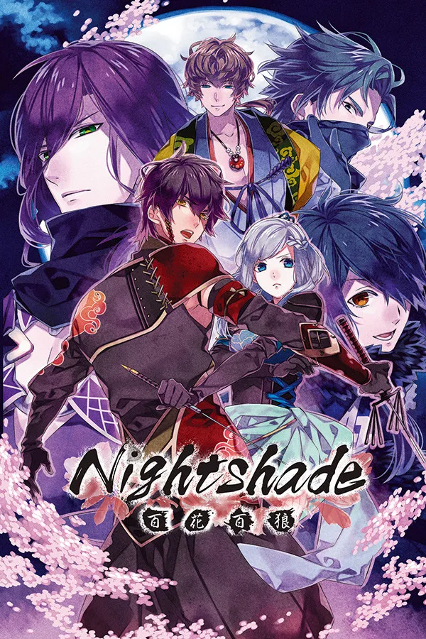 Digital Steam code card for Nightshade visual novel
