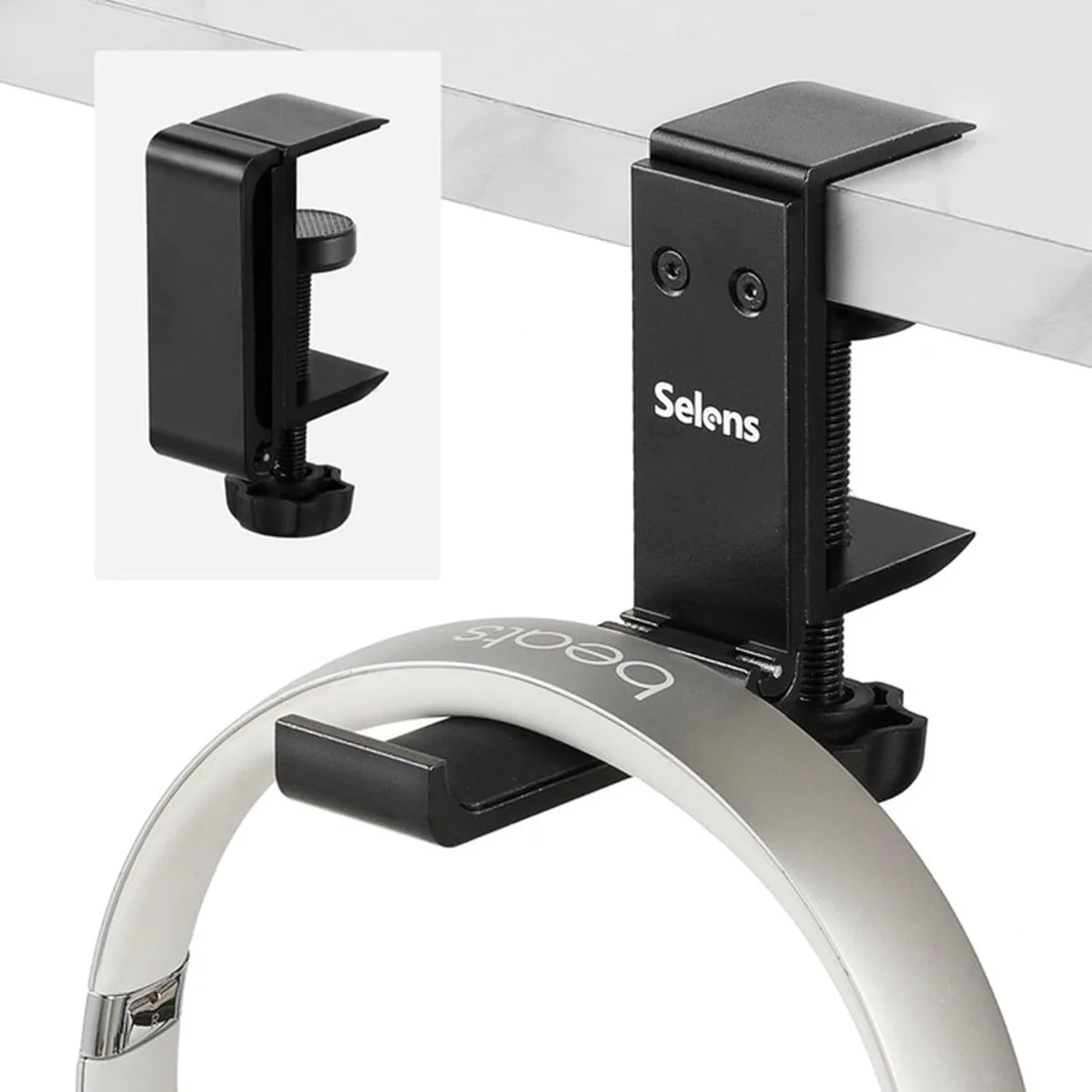 lelisten lelisten Foldable Headphone Stand Aluminium 45mm Clamp — product photo