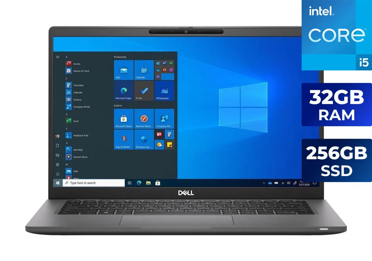 DELL DELL LTDE7420i5G111625611 laptop i5-1145G7 16GB 256GB 14" FHD — vörumynd