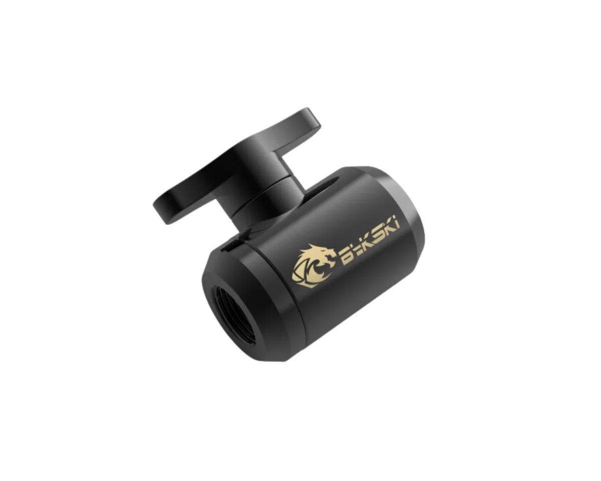Bykski Bykski G 1/4in Female-Female Drain Ball Valve B-DV-CEV2 diy cooling — product photo
